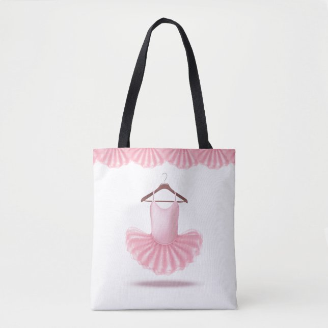 Tote Bag, Tote Ballerina, Cute Cute Ballerina (Frente)