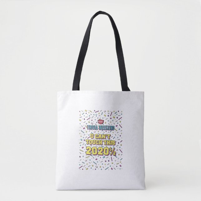 Tote Bag - Trivia Weekend U não consegue tocar nes (Frente)
