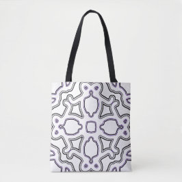 Tote Bag, um vibrante design de cor branca elegant