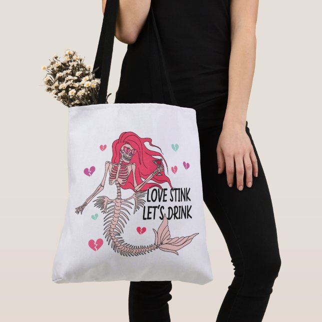 Tote Bag Valentines Day (Close Up)