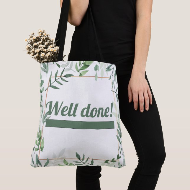 Tote Bag Well done! (Close Up)
