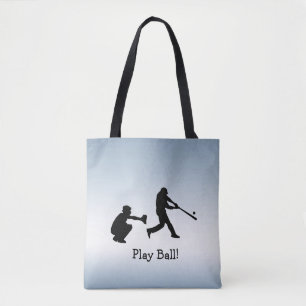 Tote Ball Blue Baseball Sports Bag