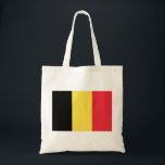 Tote Bandeira do Bolsa do Orçamento da Bélgica<br><div class="desc">Bandeira do Bolsa do Orçamento da Bélgica</div>