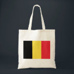 Tote Bandeira do Bolsa do Orçamento da Bélgica<br><div class="desc">Bandeira do Bolsa do Orçamento da Bélgica</div>