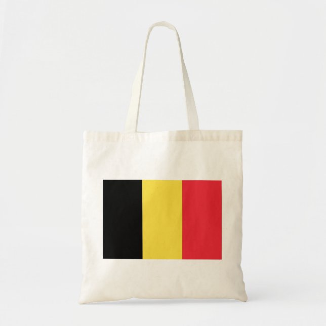 Tote Bandeira do Bolsa do Orçamento da Bélgica (Frente)