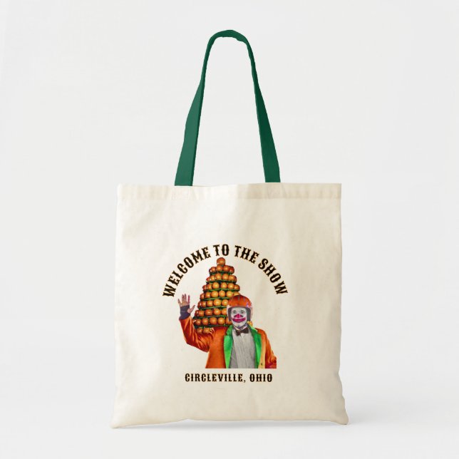 Tote Bem-vindo à Bolsa de Compras do Show (Frente)