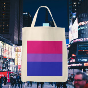 Tote Bi Pride Eco Grocery Bolsa