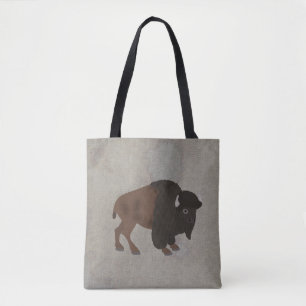Tote Bison Allover Bolsa