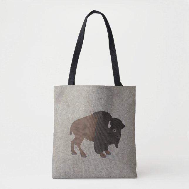 Tote Bison Allover Bolsa (Frente)