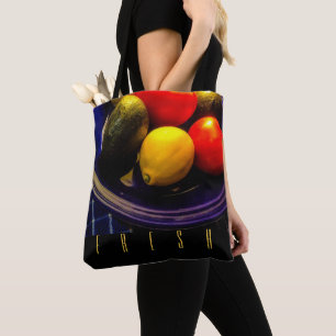 Tote Blue Bowl da Bolsa de Fruta