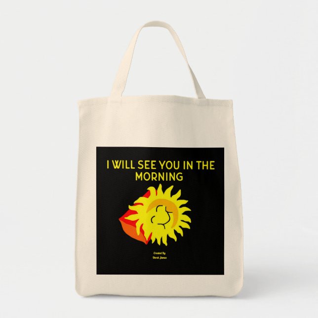 Tote Boa Noite de Grocery Bolsa (Frente)