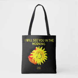 Tote Boa Noite de Sol All-Over-Impressão Bolsa