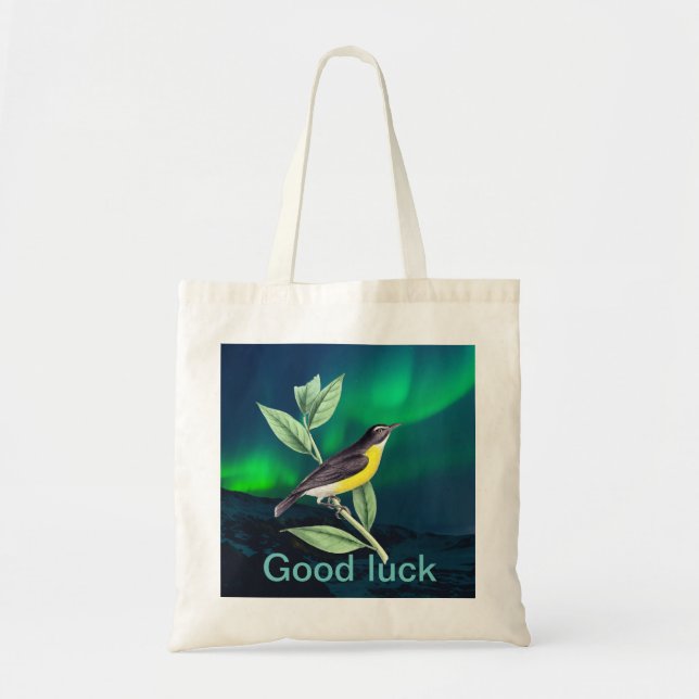 Tote Boa sorte, design personalizado para a bolsa (Frente)