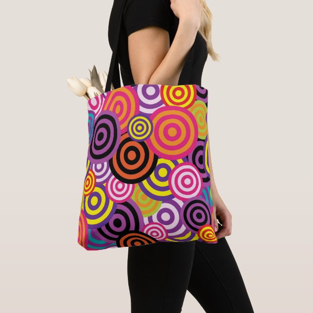 TOTE BOHO BOHEMIAN COLOR BLAST BOLSA PURSE (Close Up)