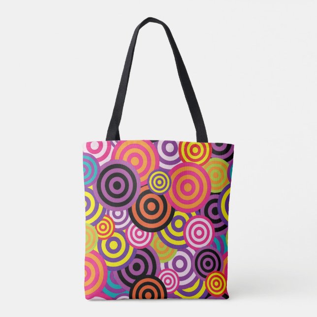 TOTE BOHO BOHEMIAN COLOR BLAST BOLSA PURSE (Verso)