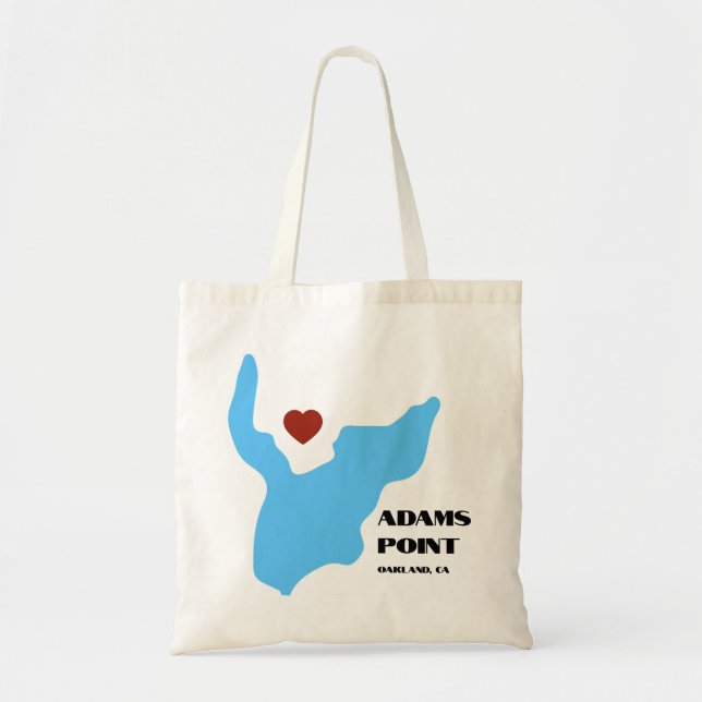 Tote Bolsa Adams Point/ Lago Merritt (Frente)