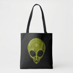 Tote Bolsa Alienígena Verde