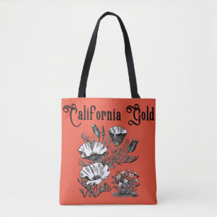 Tote Bolsa All-Over-Impressão, Bolsa do Ombro