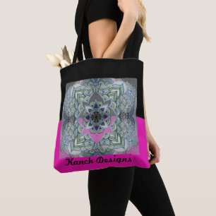 Tote Bolsa All-Over-Impressão, Bolsa do Ombro