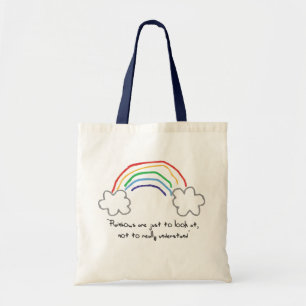 Tote bolsa arco-íris