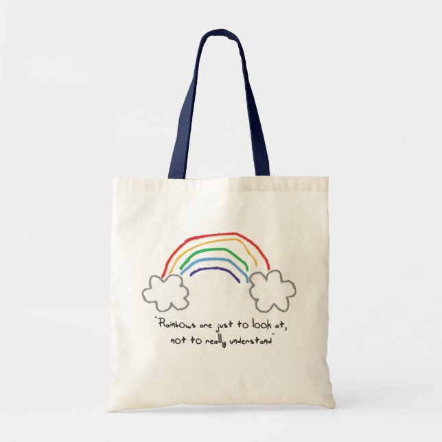 Tote bolsa arco-íris (Frente)
