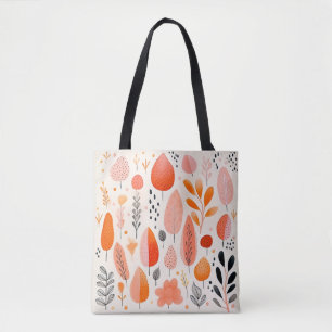 Tote Bolsa Boho Abstrata