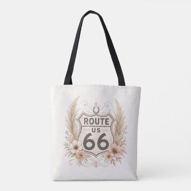 Tote Bolsa Boho Floral Mother Road (Verso)