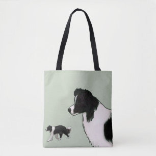 Tote Bolsa Border Collie