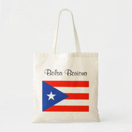 Tote Bolsa Boricua Puerto Rican Flag Bag 4Ana