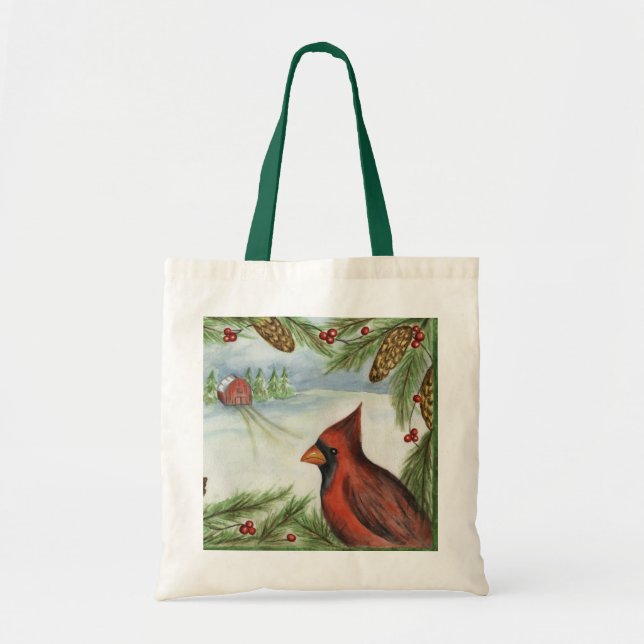 Tote Bolsa Cardeal (Frente)