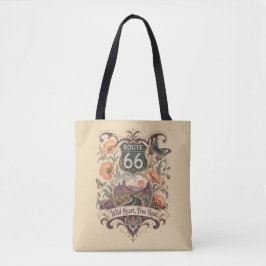 Tote Bolsa Carryall Estrada do Deserto Coração Selvagem