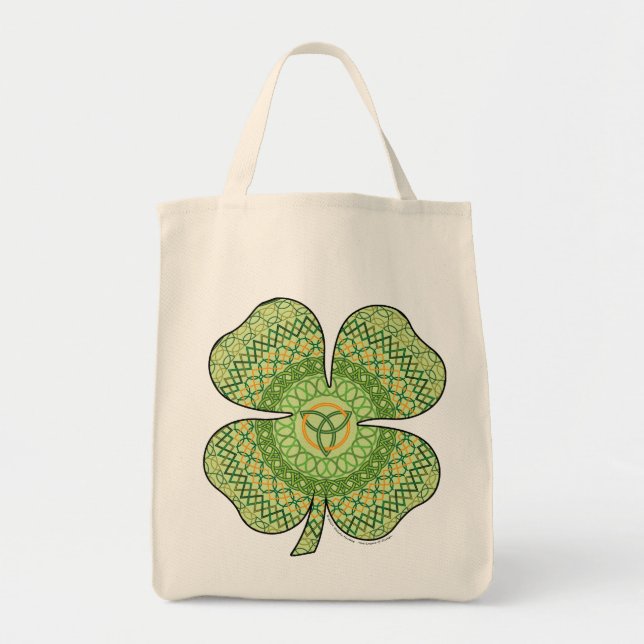 Tote Bolsa Celta de Trevo (Frente)