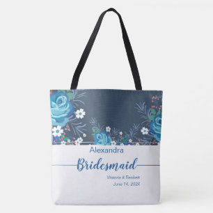 Tote Bolsa Chic Floral Monogramada