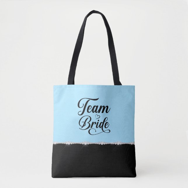 Tote Bolsa Chic Team Bride (Frente)