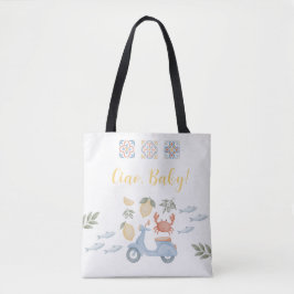 Tote Bolsa Ciao Baby Verão Italiano Costa Amalfi