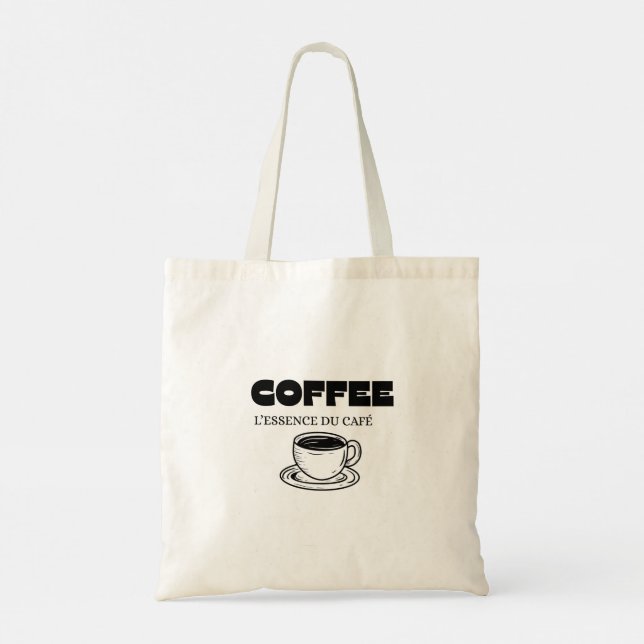 Tote Bolsa CLÁSSICA DE CAFÉ (Verso)