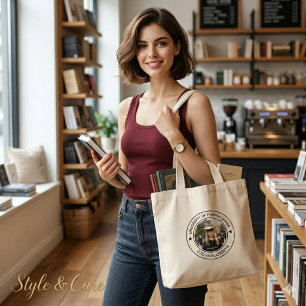 Tote Bolsa Clássica Redonda de Gradução com Orçamento M