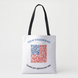 Tote Bolsa - CÓDIGO QR para registrar os eleitores