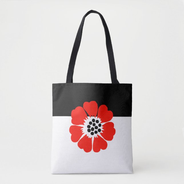 Tote Bolsa com design de Papanicoleia Moderna (Frente)