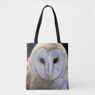 Tote Bolsa com Estampa Total de Coruja-das-Torres