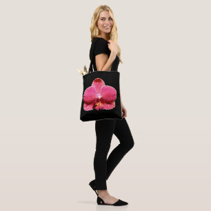 Tote Bolsa com Estampa Total de Orquídea Mariposa