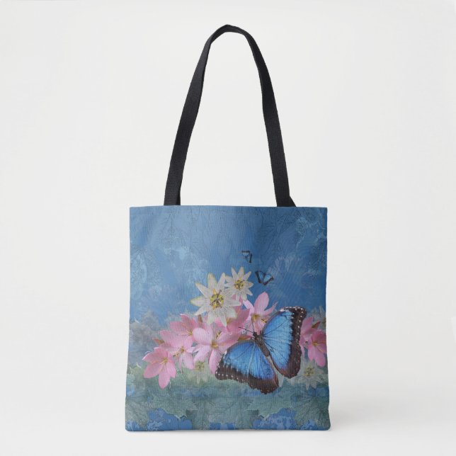 Tote Bolsa com Impressão Total Morpho Magic (Frente)