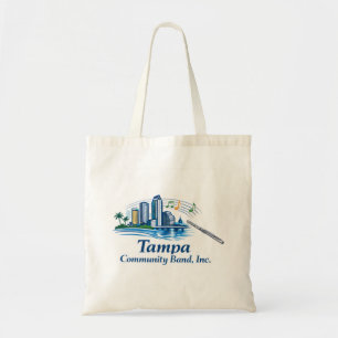 Tote Bolsa com Logo da Flauta do TCB