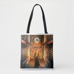 Tote Bolsa da Biblioteca de Vidros