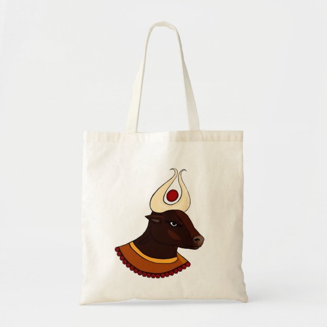 Tote Bolsa da Deusa Egípcia Hathor (Frente)