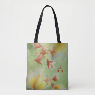 Tote Bolsa da Floresta Hummingbird Encantada