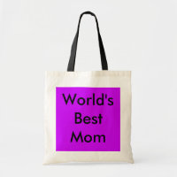 Bolsa da mamã do mundo o melhor