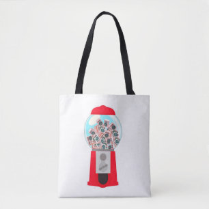 Tote Bolsa da Máquina de Goma de Jokerball