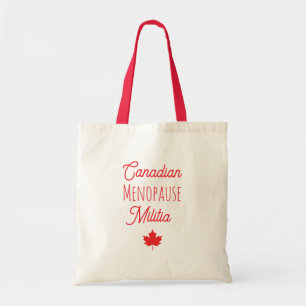 Tote Bolsa da Milícia da Menopausa Canadiana