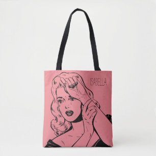 Tote Bolsa da Mulher Chorando